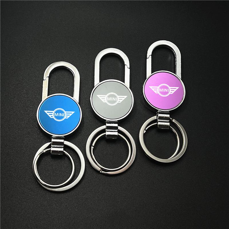 High Quality Car Logo Keychain Zinc Alloy Pendant Keyring For BMW Mini Cooper One JCW F54 F55 F56 F57 F60 R50 R52 R53 R55 R56 Svkjb33