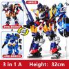 Mini Force 8 Super Dinoid Transform Combined Mecha Miniforce Robot Action Figures Toys Tyrannosaurus Rex Warlord Deformation TOY