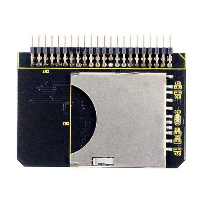 SD to IDE 44pin Adapter Transfer Card Adapter Conversion for Laptops 2.5inch HDD SDHC/SDXC Memory Card to IDE 44pin Converter