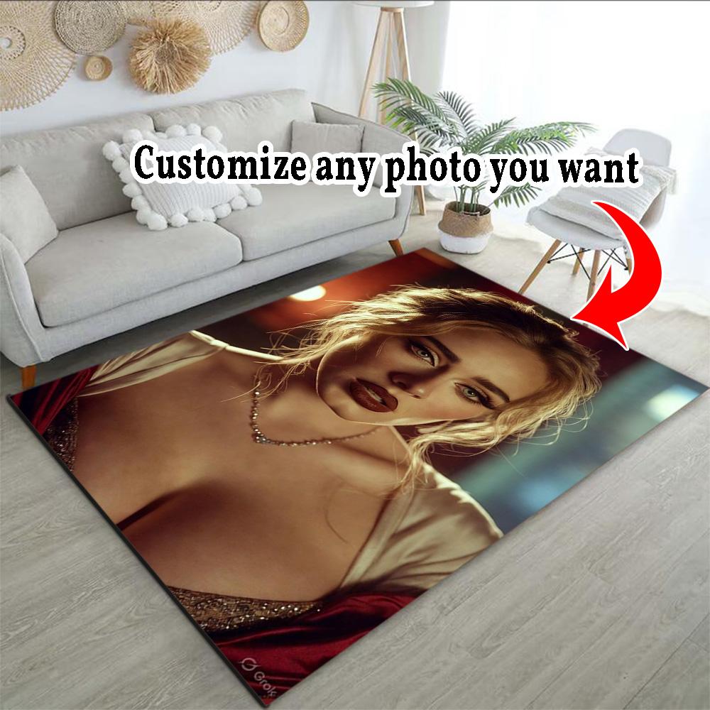Customize Image Personalized Picture Floor Mat Perfect for Hallway Kitchen Decorate Room Playrooms Antislip Carpet Decorate Offices Spiritual Gift