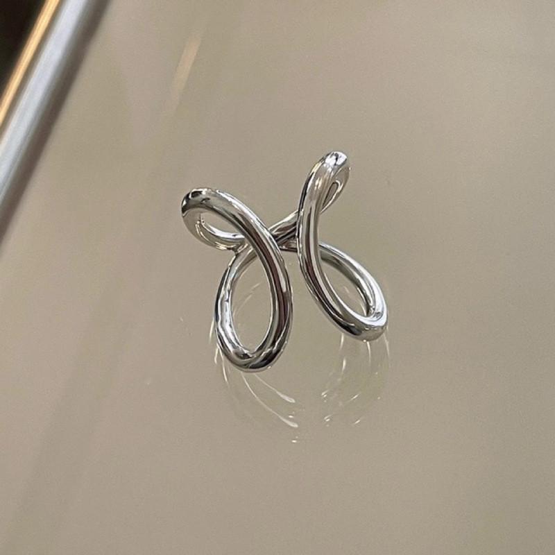 

Fashionable Korean Inspired Wide Ring For Women Unique Adjustable Copper Accessory