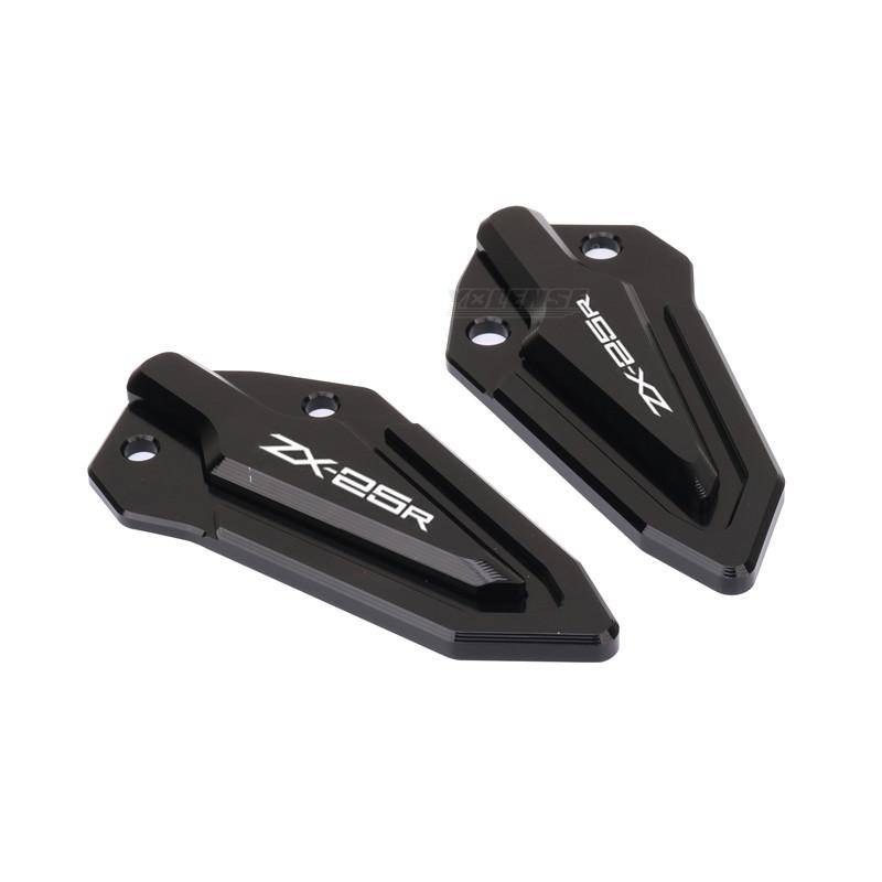 Motorcycle Accessories Pedal Guard Rear Pedal Guard Heel Plate Decorative For ZX4R ZX4RR ZX25R ZX-4R ZX-4RR ZX-25R