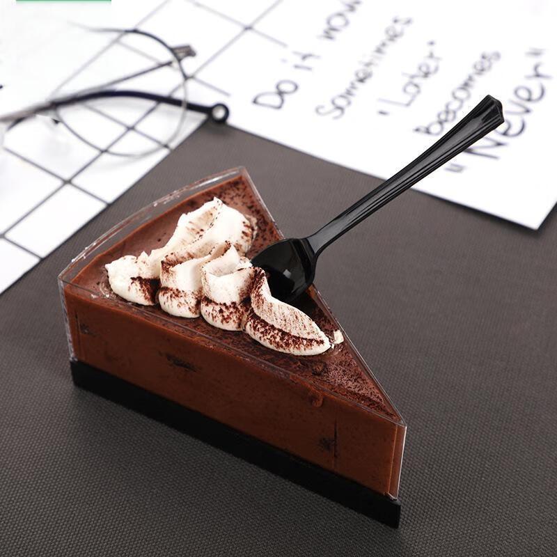 JingJingRS Disposable Plastic Fruit Forks & Dessert Spoons