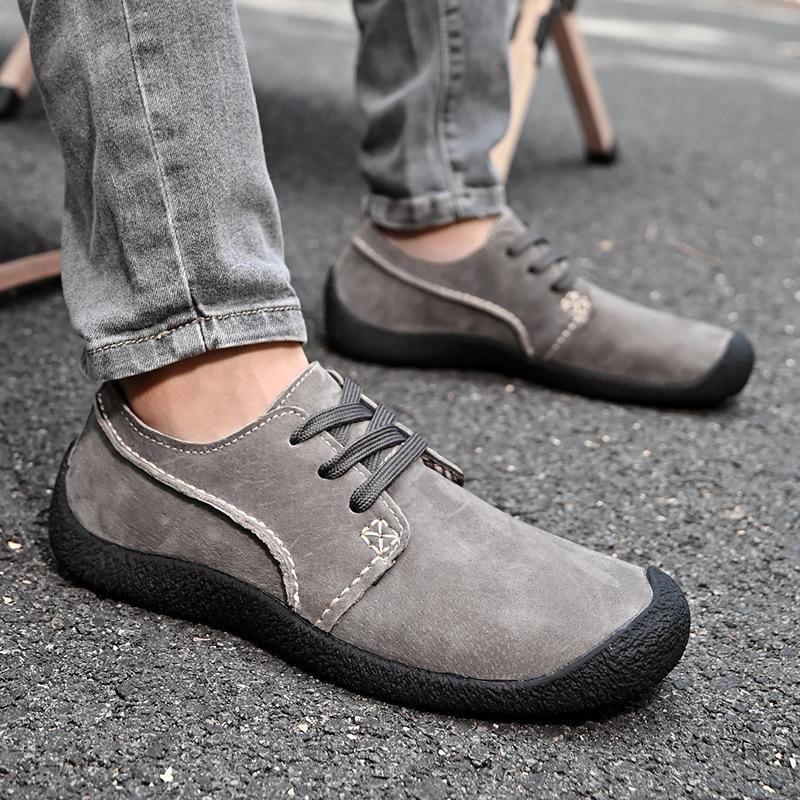 20252025 new men's sports and leisure outdoor shoes non-slip and wear-resistant hiking shoes large size hiking shoes