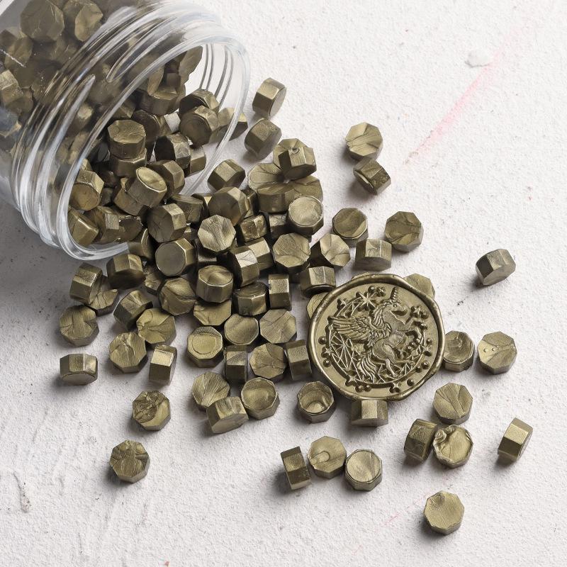 Boom Boom Rabbit Retro Metallic Sealing Wax Granules for Wedding Invitations & Envelopes - High Gloss Stamp Wax Seal.