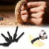5 Stück/Set Bohrer-Set Holzschnitzwerkzeuge Schaft Rotierende Handwerksfeilen Raspeln Fräser Holzbohrer Schleifkraft Holzbearbeitung Handwerkzeug