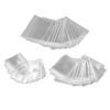 120pcs Clear Jewelry Bags Thickened Oxidation Resistance PVC Clear Jewelry Ziplock Bags for Earrings Rings Jewelry