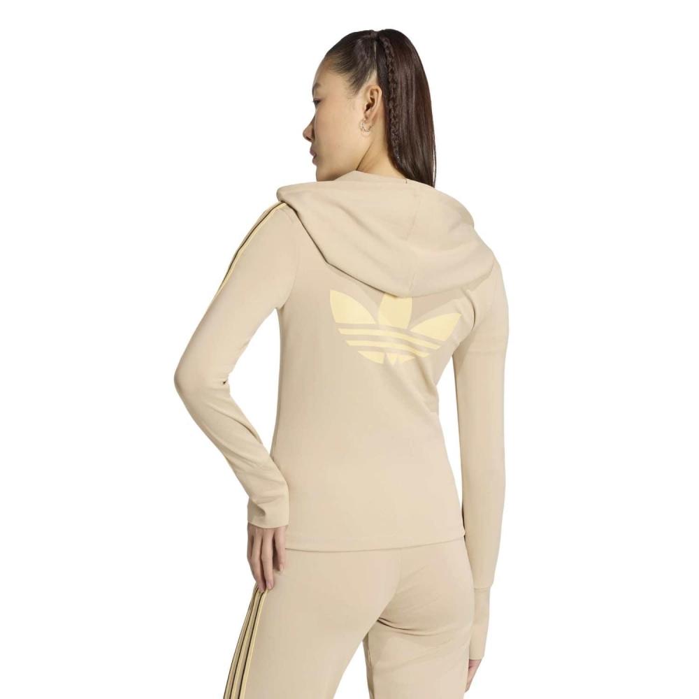 Adidas W Hooded Zipper Adv kW4551 Stonekhaki