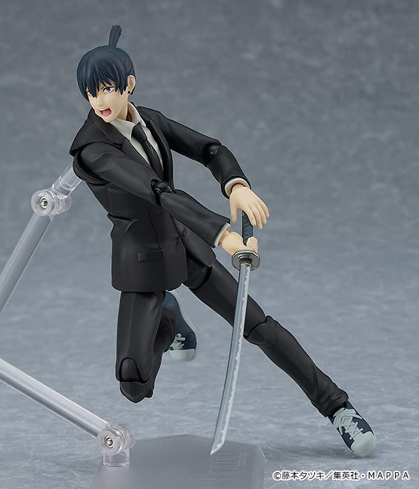 Figma Человек-бензопила Аки Хаякава пластиковая раскрашенная подвижная фигурка немасштабная