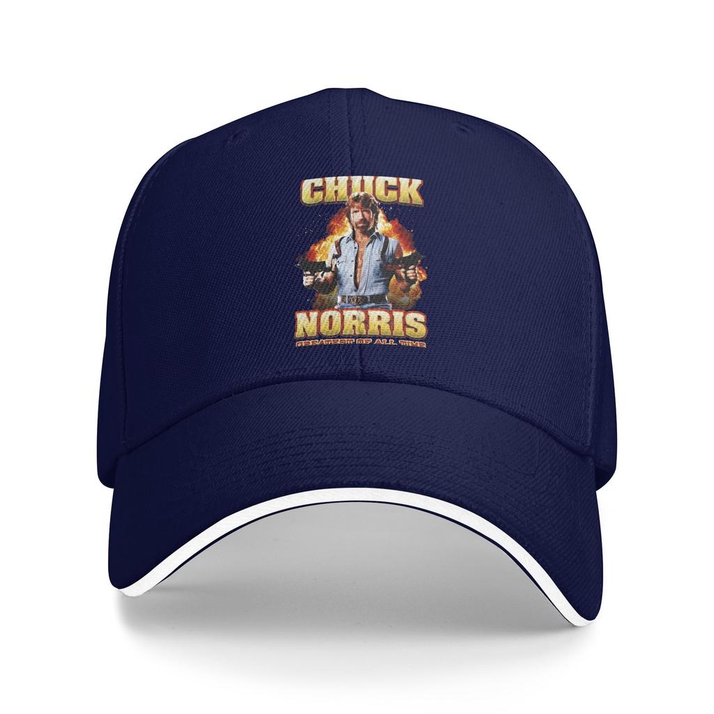 Greatest of all Time Chuck Norris Baseball Cap Casual Sandwich Hats Men Women Polyester Sun Cap Sport