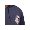 Adidas Trae 2 Doubt H Graphic Print Hoodie With Kangaroo Pocket Long Sleeve Men Hoodie Blue HG4437