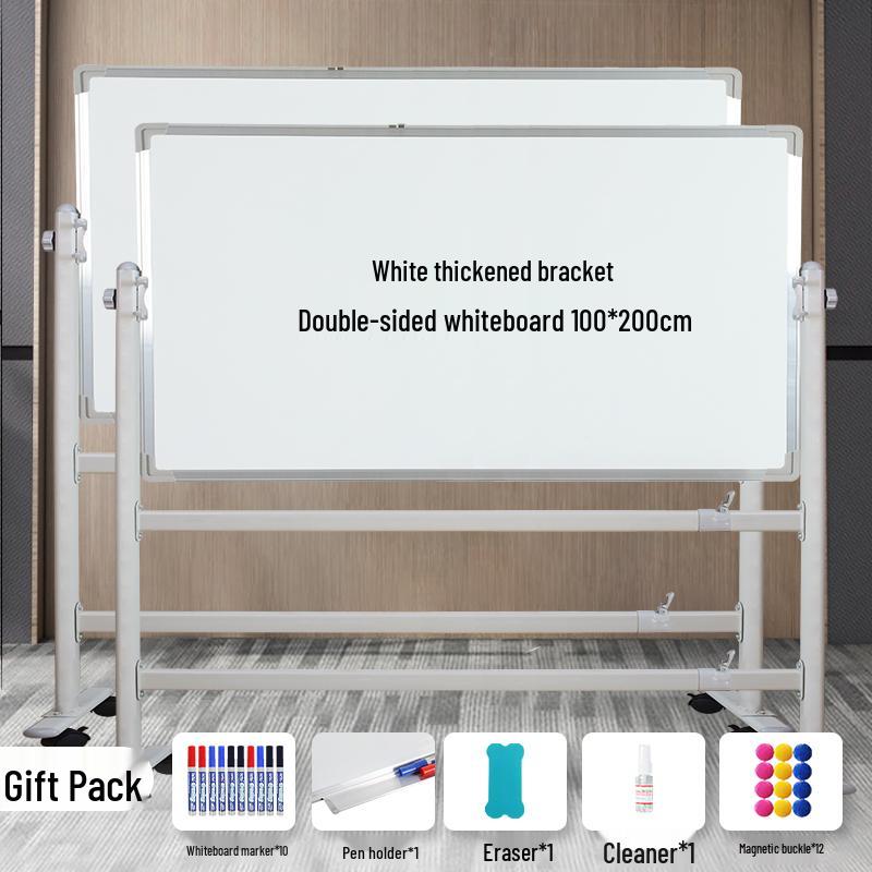 SF Express Magnetic Whiteboard Stand – Mobile, Thickened, Large Office & Meeting Writing Board
