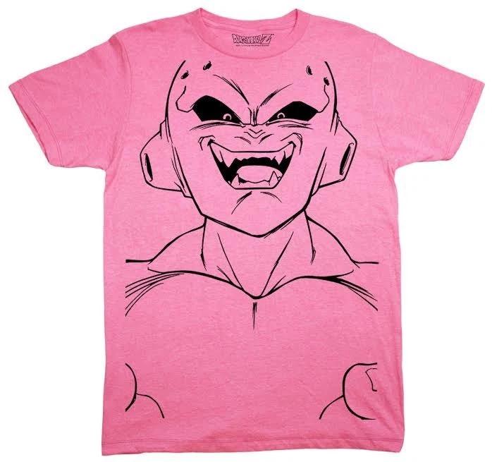 Dragon Ball Z DBZ Majin Buu Kid Buu Large Face Anime  Children s T-shirt 140