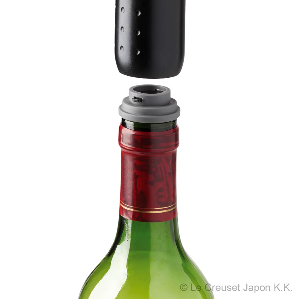 Le Creuset Wine Pump WA137 Black Beaujolais Nouveau Japanese [Official Product]