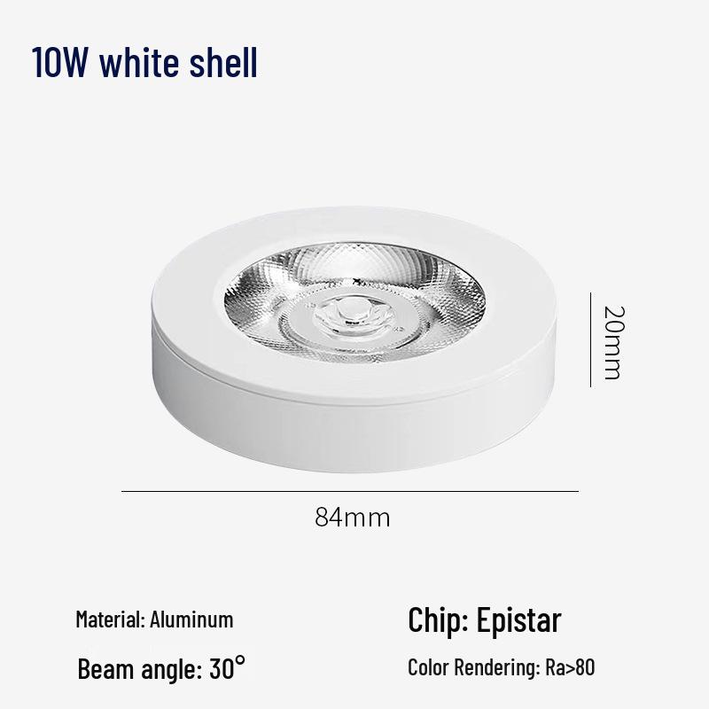 Three Pines Ultra-Thin LED Surface-Mounted Mini Spotlight for Ceiling, Wine Cabinet, and Wardrobe