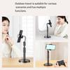 Overhead Phone Stand,Height and Angles Adjustable Overhead Phone Mount for Filming, Meeting,Live Streaming