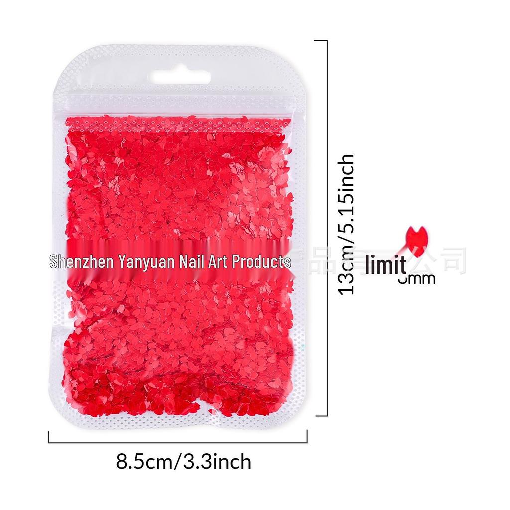 Colorful Irregular Petal Nail Sequins for DIY Manicure