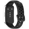 For Huawei Band 9/9 NFC/8/8 NFC Breathable Holes Replacement Band Silicone Watch Strap