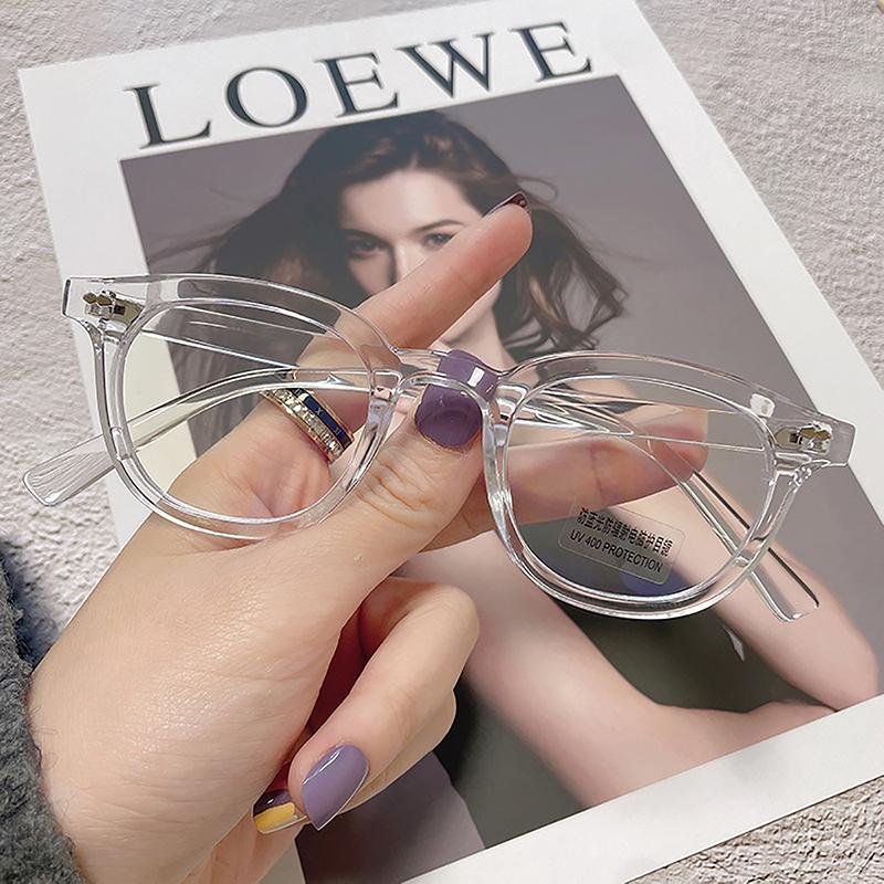 Vintage Simple Anti Blue Light Glasses Men Women Blue Light Blocking Glasses Computer Screen Glasses Decorate Eyeglasses