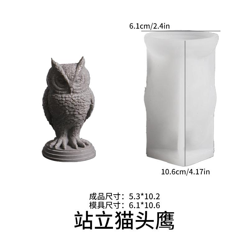 

Готическая форма для свечи в виде черепа орла и розы, силиконовая форма для рукоделия, подходит для изготовления свечей своими руками, украшений для дома, Хэллоуина и декораций