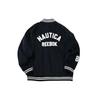 Reebok X Nautica Color Block Letter Fashion Casual Sports Jacket Unisex Jacket Navy-Blue 24FRL101UGN2