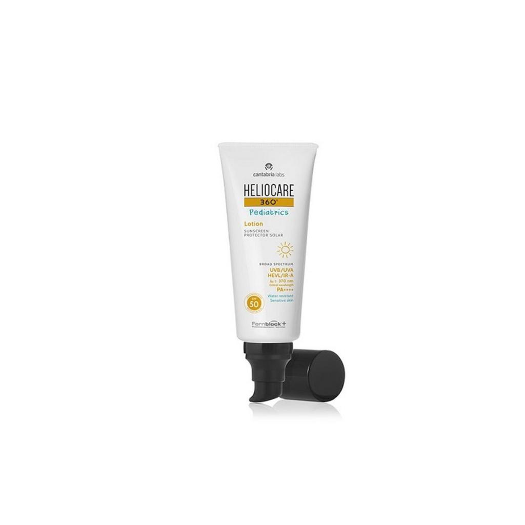 Cantabria Labs, Heliocare 360º Pediatrics, UV Protection, Sunscreen Lotion, SPF 50, 200 Ml