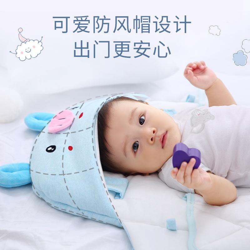 Infant Cotton Sleep Sack Warm Thickened Swaddle Newborns 0-12 Months Fall Winter Use