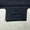 GUCCI 625774 GG embossed logo Bag Tote Bag Shoulder Bag Leather Black