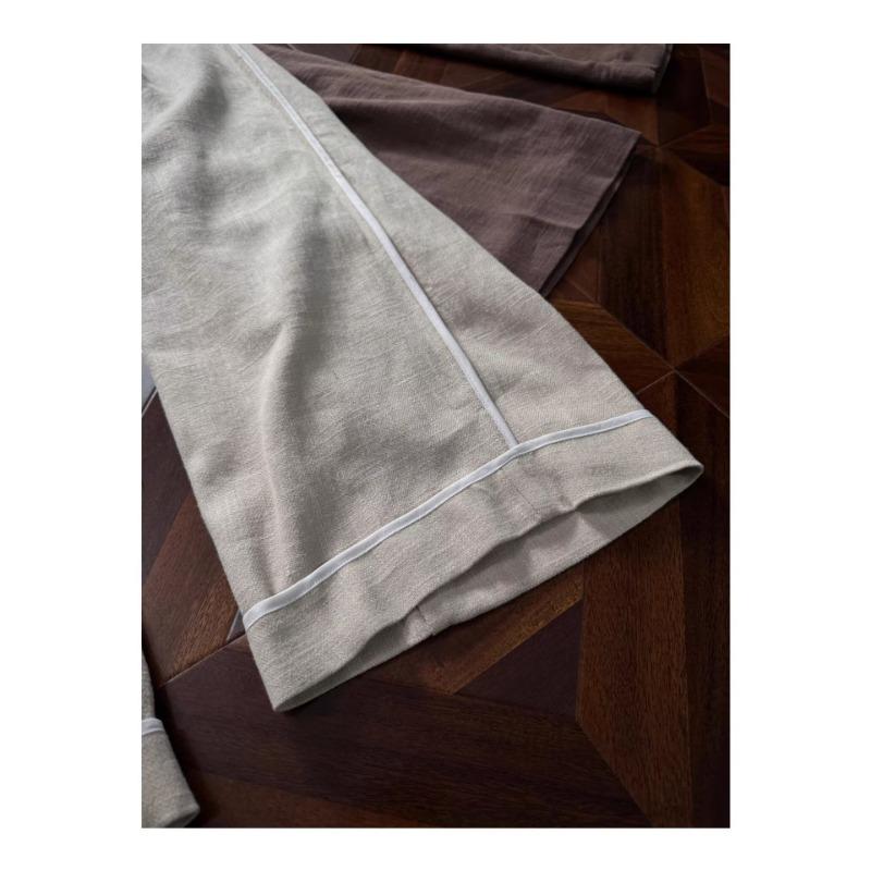 Old Money Style High Waist Loose Wide Leg Straight Casual Suit Trousers For Men And Women
