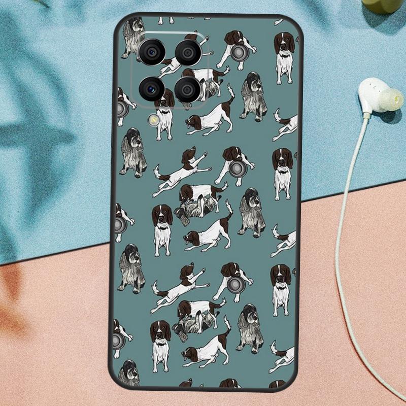 

Cartoon Cocker Spaniel Case For Samsung Galaxy M15 M35 M55 M56 M36 M16 M31 M21 M13 M33 M53 M12 M32 M52 M14 M34 M54 Samsung M31s