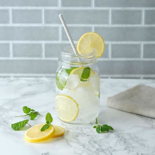 EAST Table Quattro Stagioni Bormioli Rocco Glass Jar, 500cc, Microwave and Dishwasher Safe