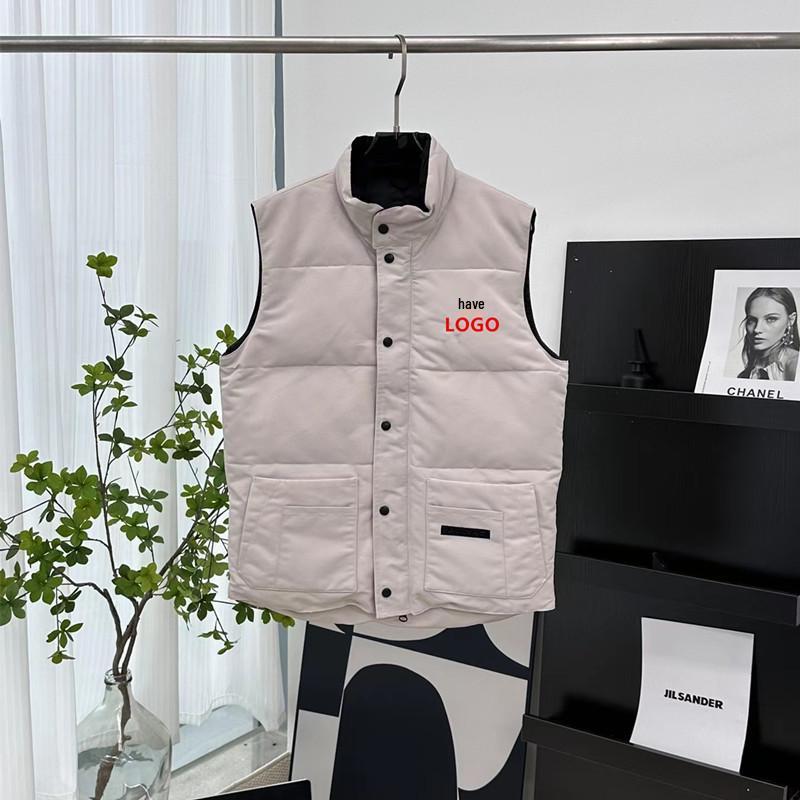 

Унісекс Пуховий жилет Canada Goose з вишивкою - Зимова безрукавка, товста куртка Double Extra Large