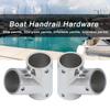 1 Paar Bot Handreling Fittingen Onderdelen 60 Graden 316 Roestvrij Staal Marine Hardware Links Rechts