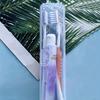 Portable travel toothbrush case, transparent toothbrush storage box, toothpaste box, multi-purpose storage dust-proof box