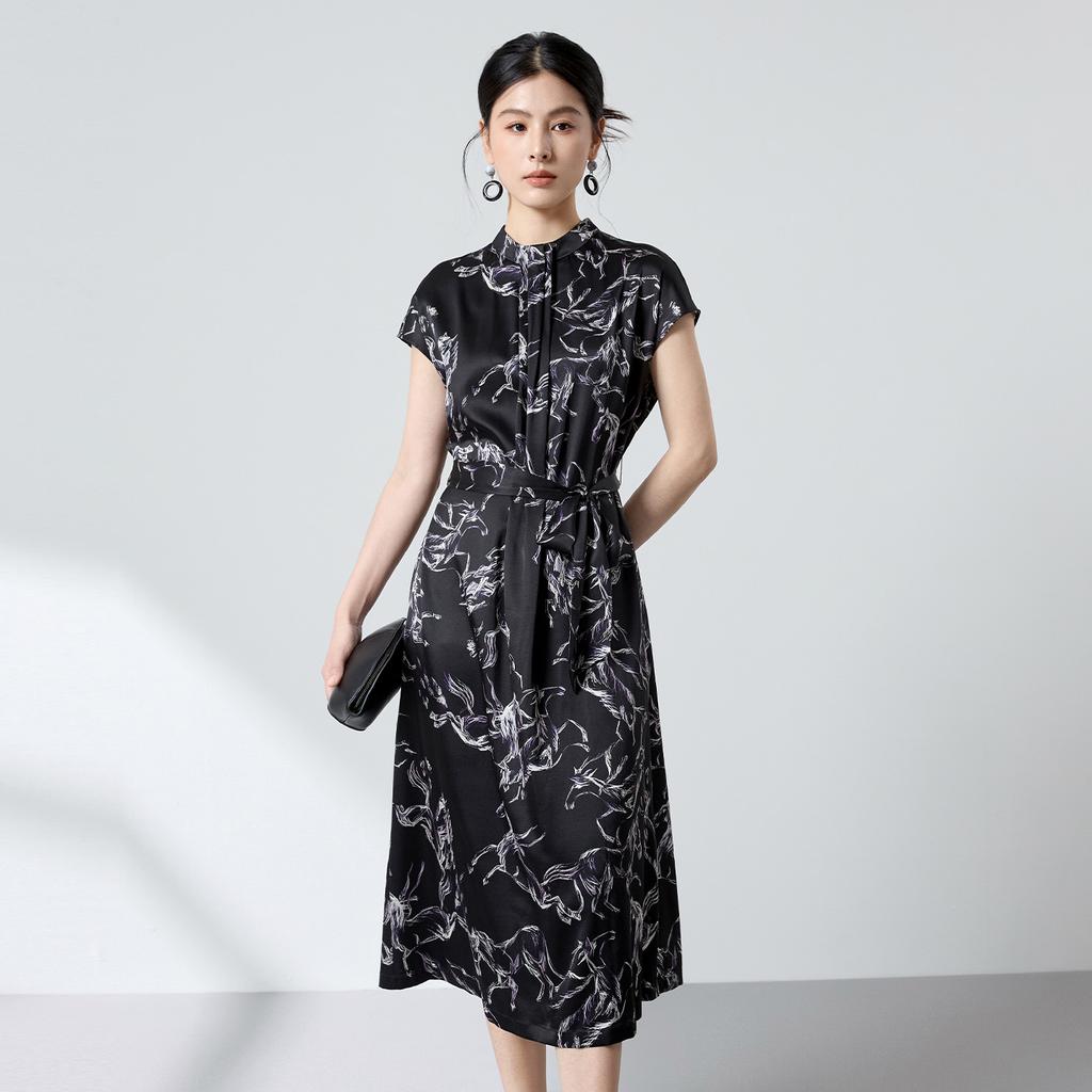 Lightweight and versatile casual dress made of mulberry silk