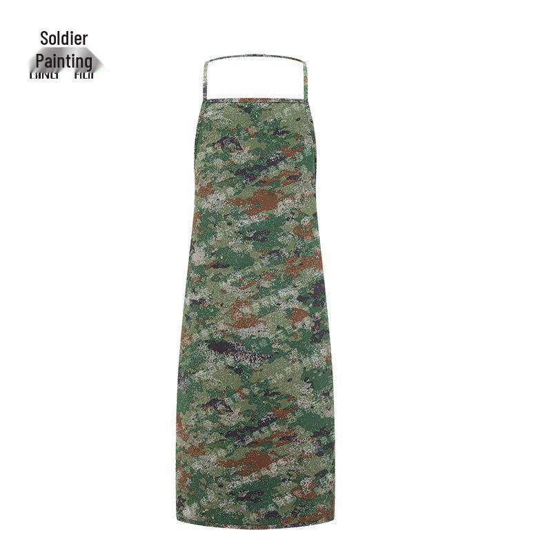 Camouflage Halter Neck Chef Apron