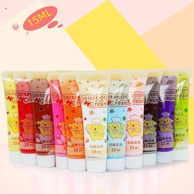 15 ml/láhev Simulační krémový gel Diy Craft Falešná šlehačka jílový telefon Mobil