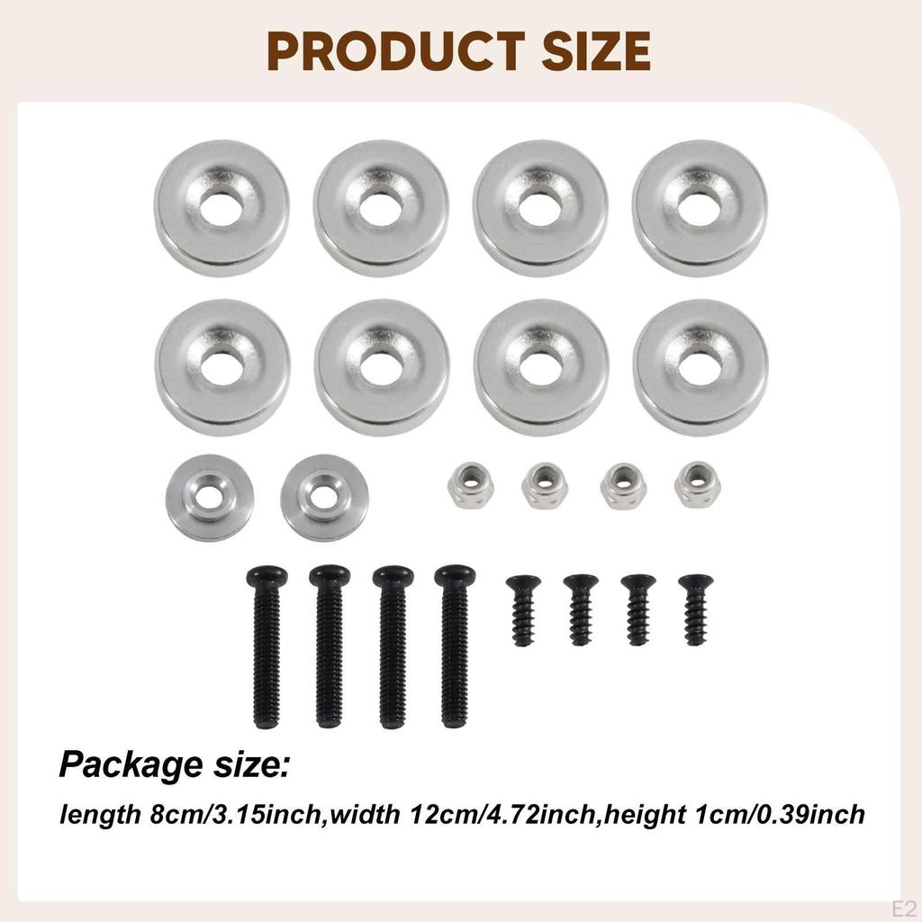 RC Body Mount Kit,Replace,Easy to Install,Sturdy,Upgrade,Hardware,for MN82 1/12 Lift