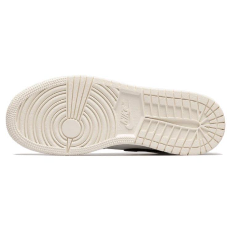 Air Jordan 1 Low GS Ice Blue Kids Sneakers Black Sail White 554723-401