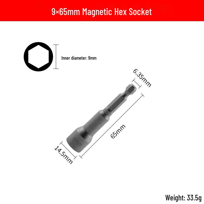 

8mm Non-Slip Hex Socket Electric Drill Bit for Self-Tapping Screws