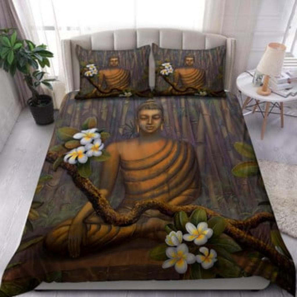 Ágytakarók Tmarc Tee Buddha Otthoni Ágynemű ágytakaró huzatkészlet