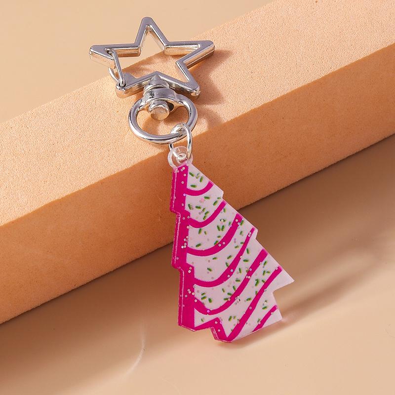 Cute Resin Cowboy Boot Hat Keychain Pretty Girl Key Ring Pendant for Women Handbag Decor DIY Handmade Kid's Jewelry Gift