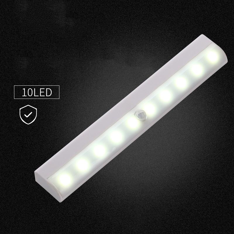 Motion Sensor Light High Brightness LED Light Control Sensor Cabinet Wardrobe Lamp for Bedroom White Light