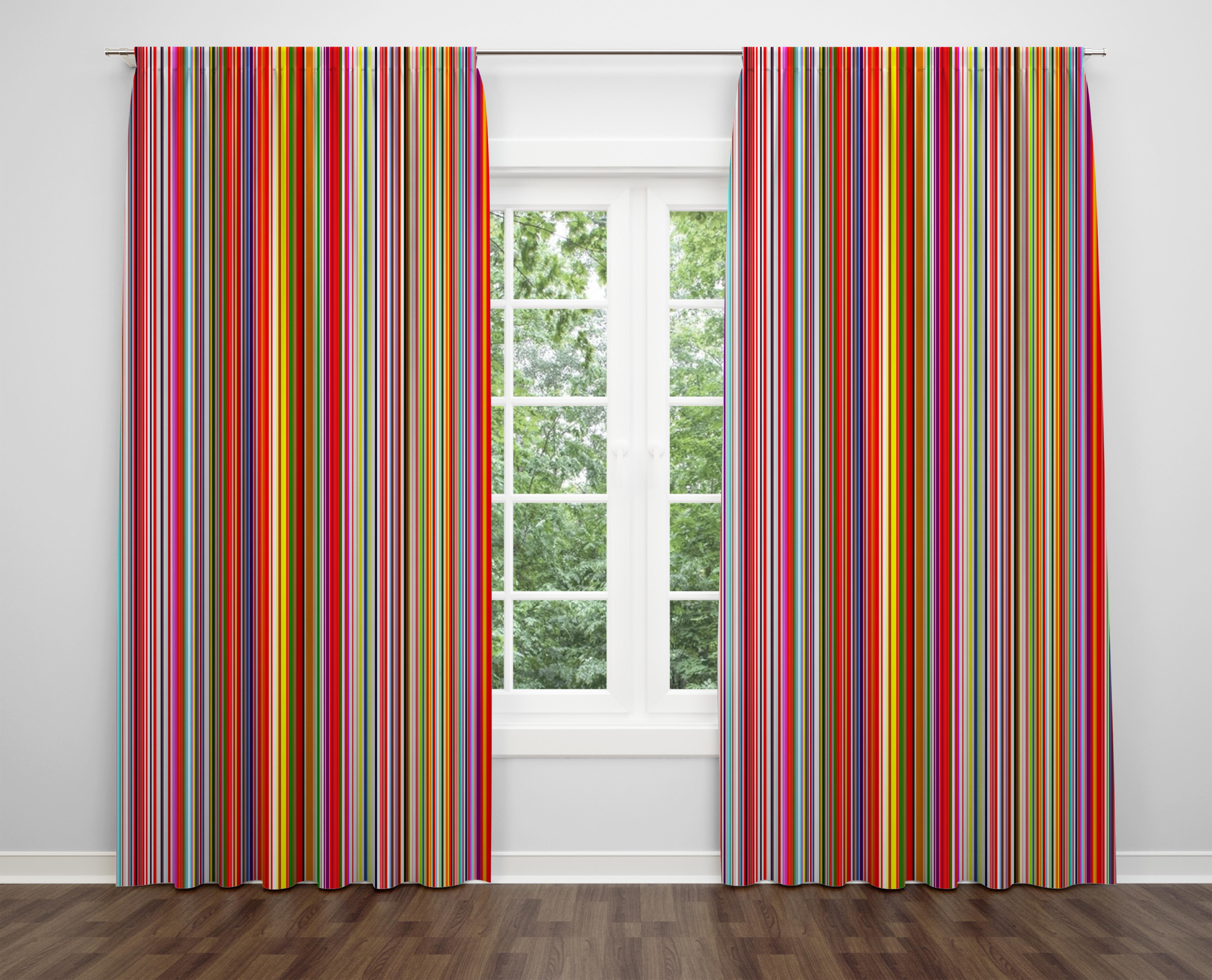 

Декоративний дизайн, високоякісна бавовняна тканина, ви можете вибрати одну або подвійну фіранку з крила 1 piece різнокольоровий