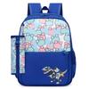Fashionable Large Capacity Canvas Cartoon Backpack For Elementary School Kids Unisex