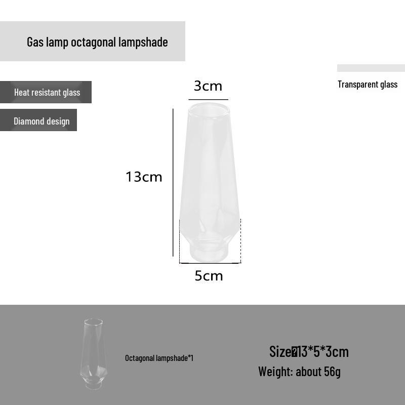 Mountain Guest Camping Gas Lamp with Long Battery Life - Outdoor Tent, Ambiance, and Inflatable Candle Lamp