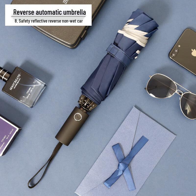 Buerxiang Automatic Reverse Folding Dual-Use Umbrella