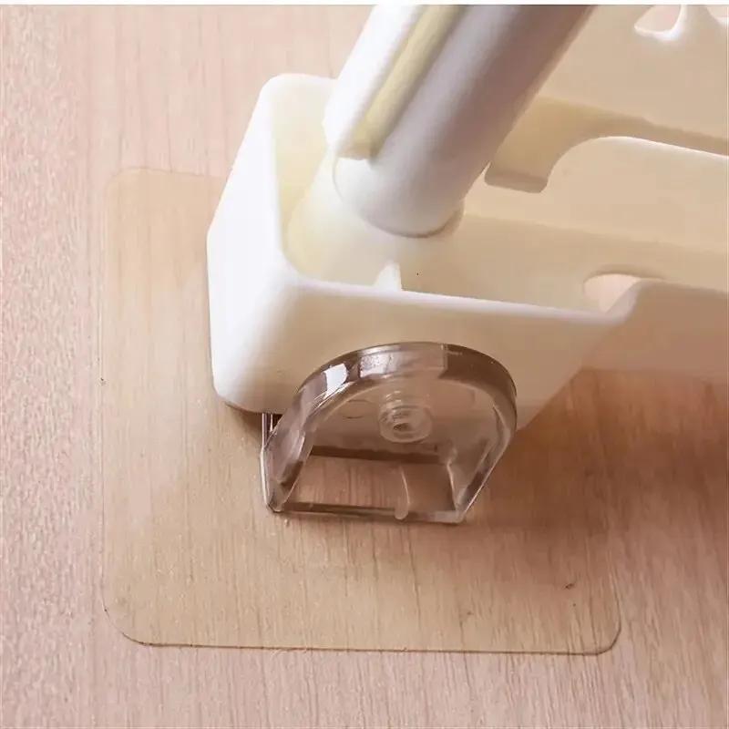 Shelf Support Sticky Nail Self-adhesive Wardrobe Shelf Support Clip Wall Hanging Rack Partition Punch-free Hook Strong Bracket