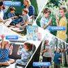 Children's Video Walkie-talkie  Pack Rechargeable Children Indoor Outdoor Toys for Camping Travel Birthday Gift Baby Interactive