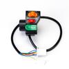 Motorcycle 7/8 Handlebar Horn Turn Signal Head Light Beam Kill Switch